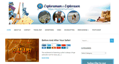 Desktop Screenshot of exploramum.com